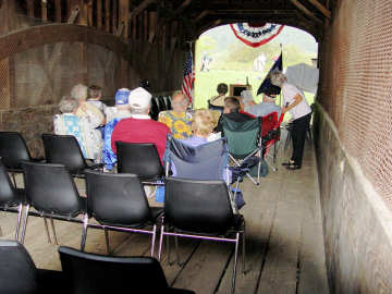 Hyde Hall Celebration. Photo by Chuck & Nancy Knapp, Sept. 6, 2006